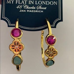 My Flat in London Hoop Earings